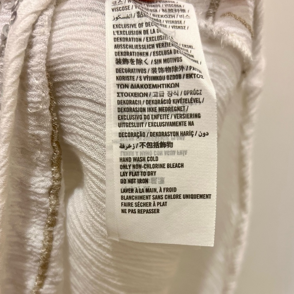 Abercrombie & Fitch Sequin Embroidered Tank Top - Picture 6 of 15